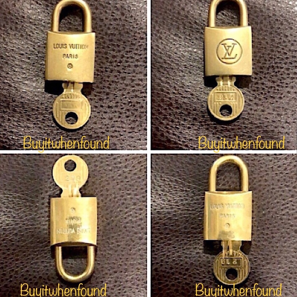 LOUIS VUITTON Lock Key 200 Series (Multiple Options) LV Lock Key AUTHENTIC HTF - Picture 10 of 17